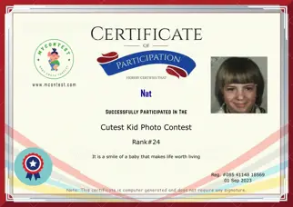 Certificate Preview