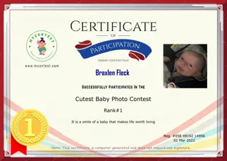 Certificate Preview