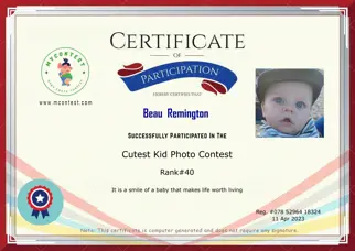 Certificate Preview