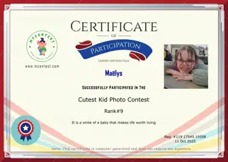 Certificate Preview