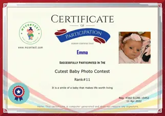 Certificate Preview