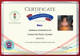 Certificate Preview