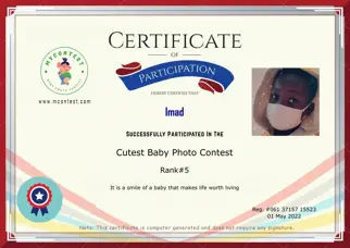 Certificate Preview