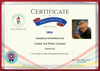 Certificate Preview