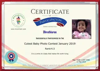 Certificate Preview