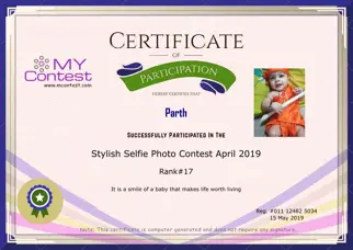 Certificate Preview