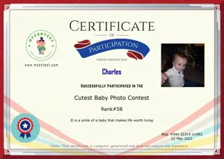 Certificate Preview