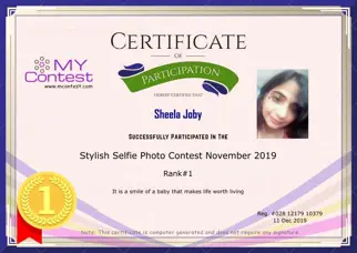 Certificate Preview