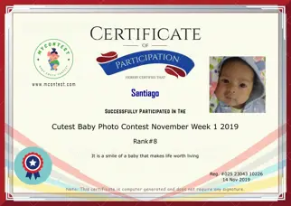 Certificate Preview