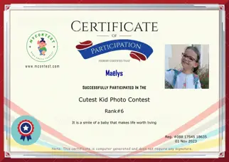 Certificate Preview