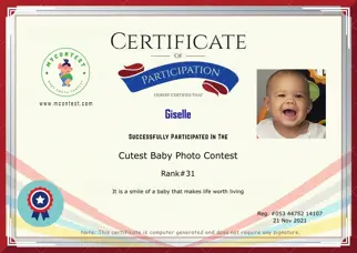 Certificate Preview