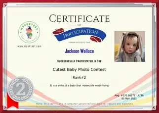 Certificate Preview