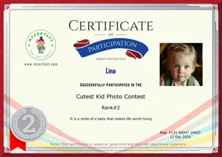 Certificate Preview