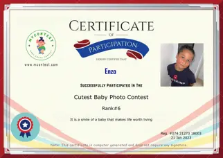 Certificate Preview