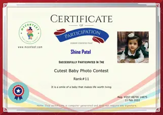 Certificate Preview