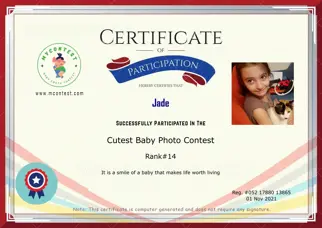 Certificate Preview