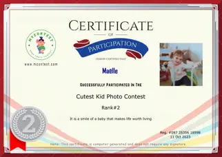 Certificate Preview