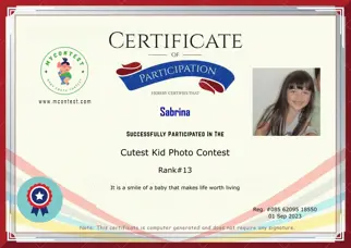 Certificate Preview