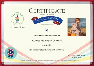 Certificate Preview
