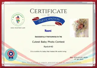 Certificate Preview