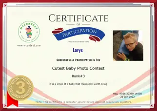 Certificate Preview