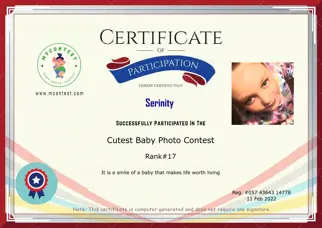 Certificate Preview