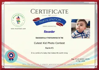 Certificate Preview