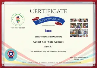 Certificate Preview