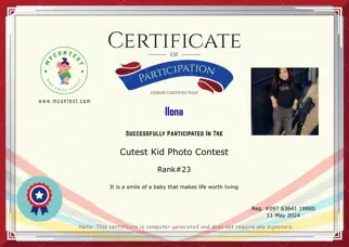 Certificate Preview