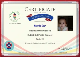Certificate Preview