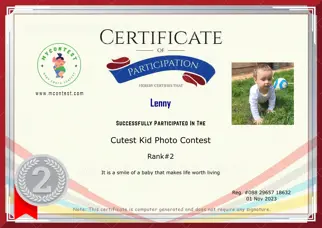 Certificate Preview