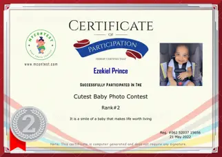Certificate Preview