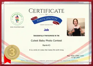 Certificate Preview
