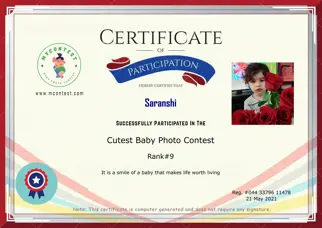 Certificate Preview
