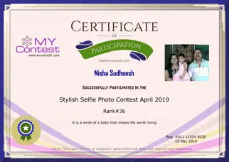 Certificate Preview