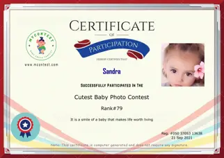 Certificate Preview