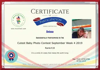 Certificate Preview