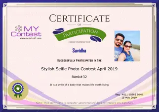 Certificate Preview