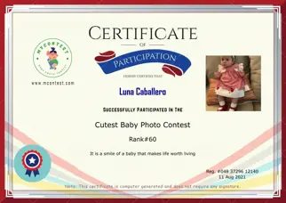 Certificate Preview