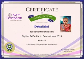 Certificate Preview