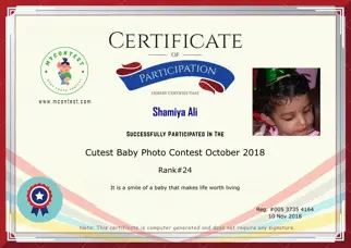 Certificate Preview