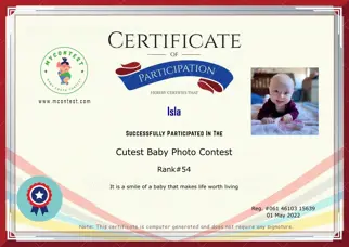 Certificate Preview