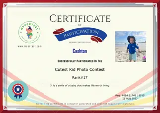 Certificate Preview