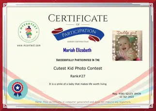 Certificate Preview