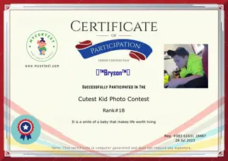 Certificate Preview