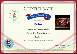 Certificate Preview