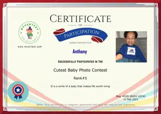 Certificate Preview