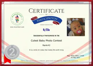 Certificate Preview
