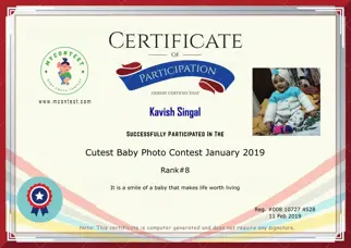 Certificate Preview