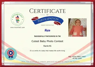 Certificate Preview